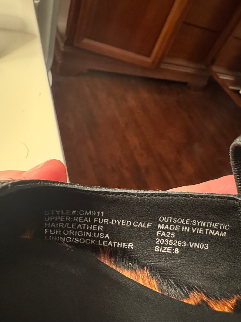 J Crew NWOT Pointed Slingback Flats - calf hair leopard - Picture 6 of 6